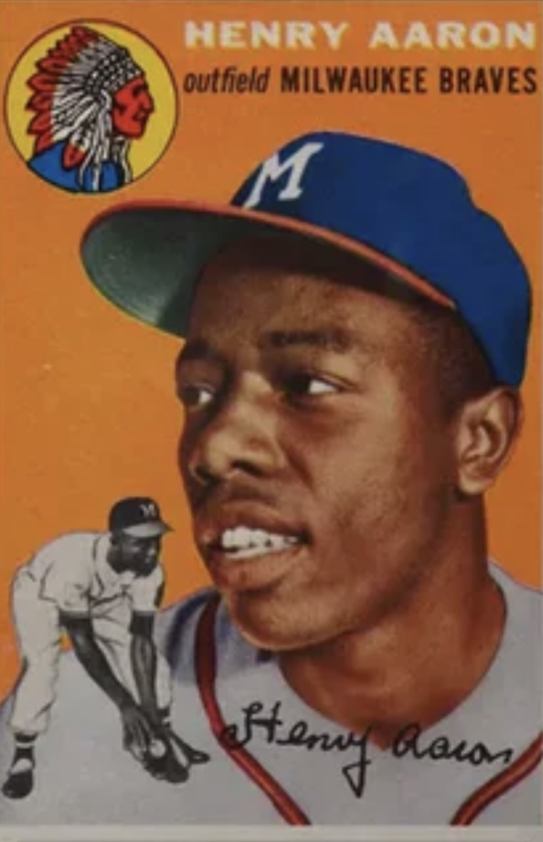 Hank Aaron 1954 Topps