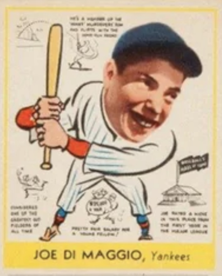 Joe Dimaggio 1938 Goudey