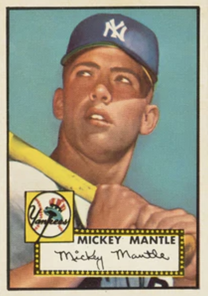 Mickey Mantle 1952 Topps