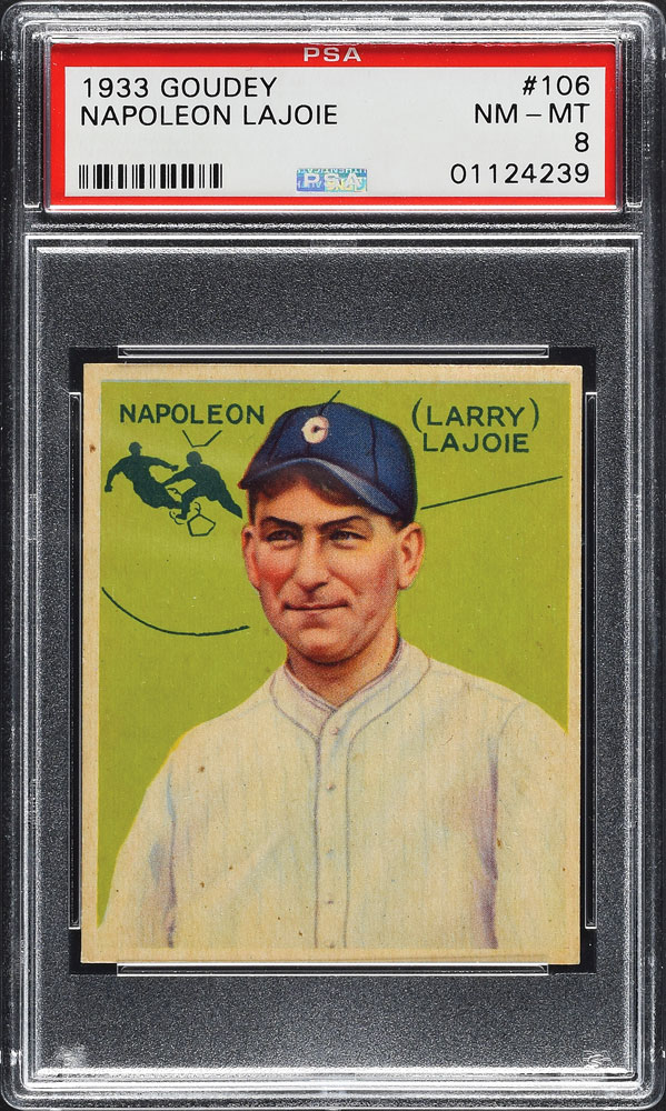 Nap Lajoie 1933 Goudey #106