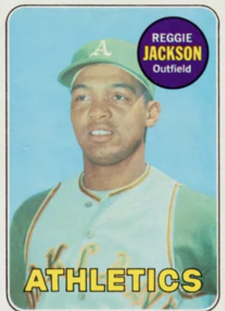 Reggie Jackson 1969 Topps