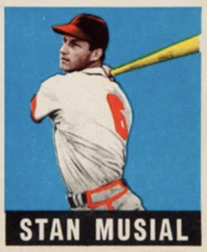 Stan Musial 1948 Leaf